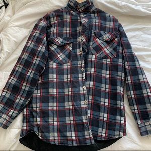 Flannel Jacket Button-Up